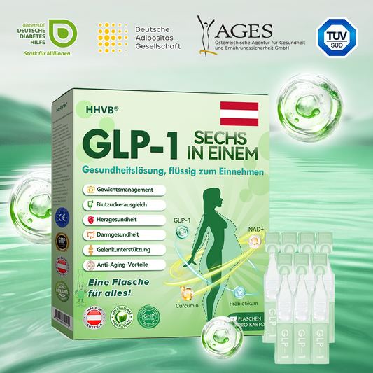 𝐎𝐟𝐟𝐢𝐳𝐢𝐞𝐥𝐥𝐞𝐫 𝐒𝐡𝐨𝐩 | 𝐇𝐇𝐕𝐁®👨‍⚕️𝐆𝐋𝐏-𝟏 𝟔-𝐢𝐧-𝟏 𝐆𝐞𝐬𝐮𝐧𝐝𝐡𝐞𝐢𝐭𝐬𝐠𝐞𝐭𝐫ä𝐧𝐤 (𝟏 𝐃𝐨𝐬𝐢𝐬 𝐩𝐫𝐨 𝐓𝐚𝐠, 𝐬𝐢𝐜𝐡𝐭𝐛𝐚𝐫𝐞 𝐄𝐫𝐠𝐞𝐛𝐧𝐢𝐬𝐬𝐞 𝐢𝐧𝐧𝐞𝐫𝐡𝐚𝐥𝐛 𝐯𝐨𝐧 𝟕 𝐓𝐚𝐠𝐞𝐧) 𝐆𝐞𝐞𝐢𝐠𝐧𝐞𝐭 𝐟ü𝐫 𝐅𝐞𝐭𝐭𝐥𝐞𝐢𝐛𝐢𝐠𝐤𝐞𝐢𝐭, 𝐇𝐞𝐫𝐳𝐠𝐞𝐬𝐮𝐧𝐝𝐡𝐞𝐢𝐭, 𝐒𝐜𝐡𝐥𝐚𝐟𝐚𝐩𝐧𝐨𝐞, 𝐃𝐢𝐚𝐛𝐞𝐭𝐞𝐬, 𝐆𝐞𝐥𝐞𝐧𝐤𝐩𝐫𝐨𝐛𝐥𝐞𝐦𝐞 𝐮𝐧𝐝 𝐦𝐞𝐡𝐫👨‍⚕️