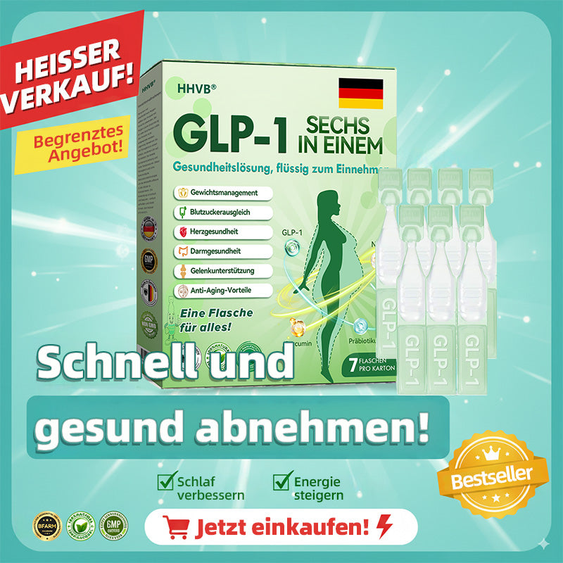 𝐇𝗛𝑉𝖡® 🇩🇪 6-in-1-𝐆𝗟𝑷-1-Gesundheitsformel 🌻🌻, 𝐟𝐥ü𝐬𝐬𝐢𝐠 𝐳𝐮𝐦 𝐄𝐢𝐧𝐧𝐞𝐡𝐦𝐞𝐧 (Nur eine Dosis pro Tag, sichtbare Veränderungen in 7 Tagen) ✅ Für Fettleibigkeit, kardiovaskuläre Gesundheit, Diabetes, Schlafapnoe, Gelenkprobleme und mehr.